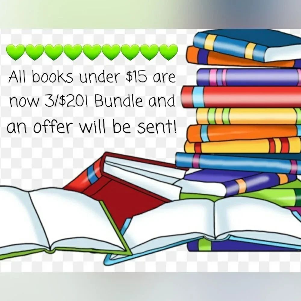 💚BOOKS!! YOUR CHOICE - 3 FOR $20.00